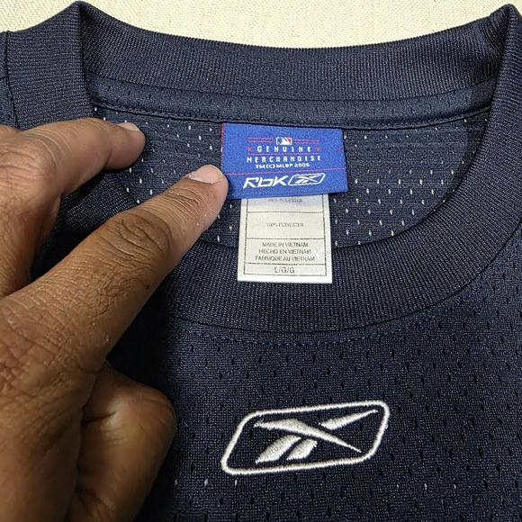 Reebok MLB Men's New York Yankee All Star Game 2008 Batting Mesh Jersey Size L - Picture 4 of 6